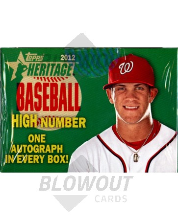 2012 Topps Heritage High Number Baseball Complete Set