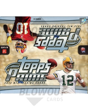 2012 Topps Prime Football Retail 8 Box Case