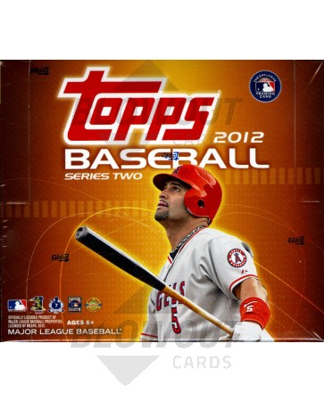 2012 Topps Series 2 Baseball Jumbo HTA Box