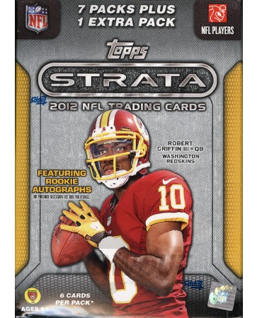2012 Topps Strata Football Blaster Box