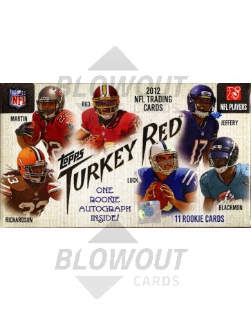 2012 Topps Turkey Red Football Box