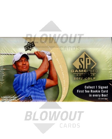 2012 Upper Deck SP Game Used Golf Hobby Box