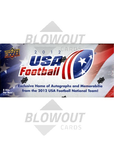 2012 Upper Deck USA Football Set Box