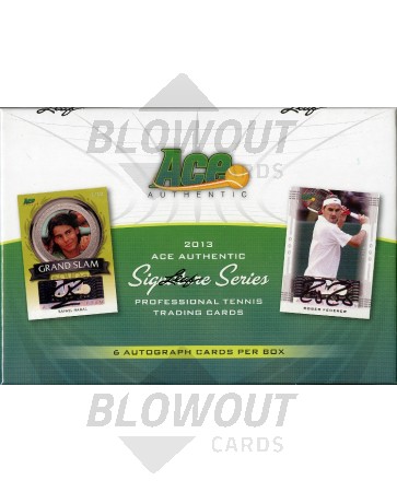 2013 Ace Authentic Signature Series Tennis Box