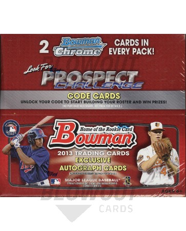 2013 Bowman Baseball Retail 12 Box Case