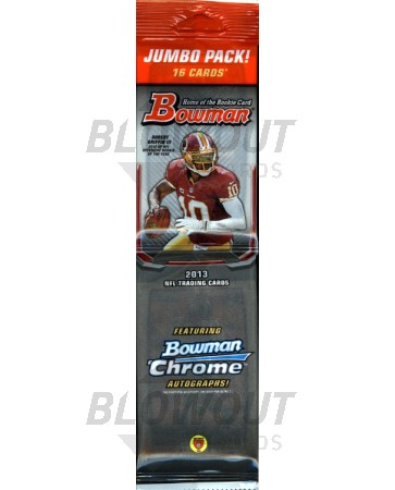 2013 Bowman Football Rack Pack