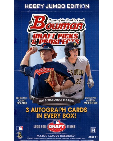 2013 Bowman Draft Picks & Prospects Baseball Jumbo 8 Box Case