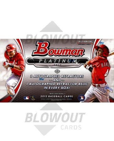 2013 Bowman Platinum Baseball Hobby Box
