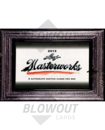 2013 Leaf Masterworks Box