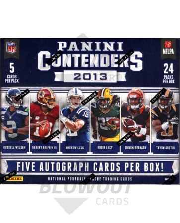 2013 Panini Contenders Football Hobby Box