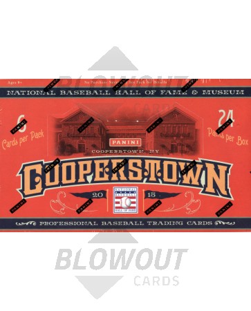 2013 Panini Cooperstown Baseball Hobby Box