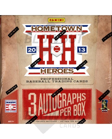 2013 Panini Hometown Heroes Baseball Hobby Box
