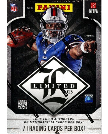 2013 Panini Limited Football Hobby 15 Box Case