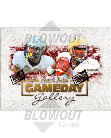 2013 Press Pass Gameday Gallery Football Hobby 20 Box Case