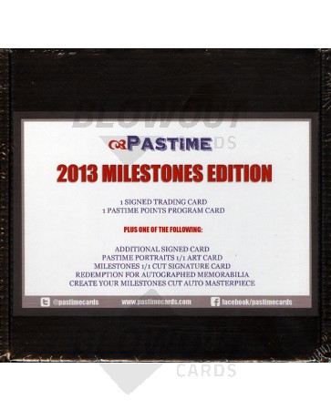 2013 Pastime Collection: Milestones Edition Baseball 10 Box Case