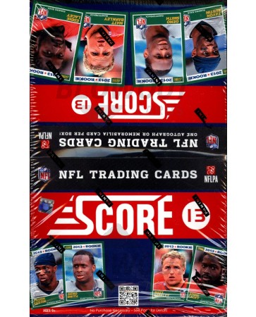 2013 Score Football 20 Box Case