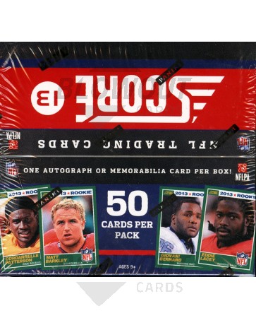 2013 Score Jumbo Football Hobby Box