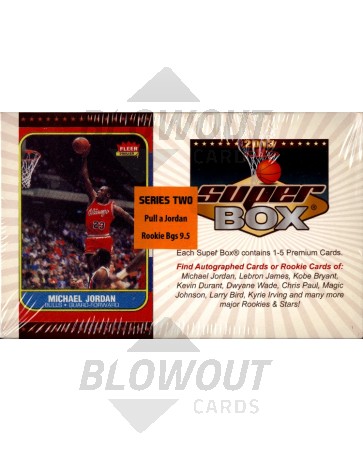 2013 Super Box Basketball Series 2 - 4 Box Case