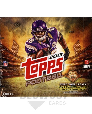 2013 Topps Football Jumbo HTA Box