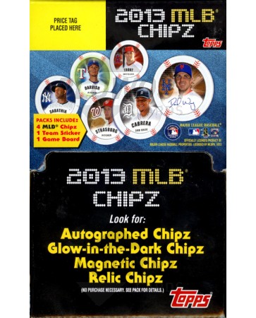2013 Topps Chipz Baseball 6 Box Case