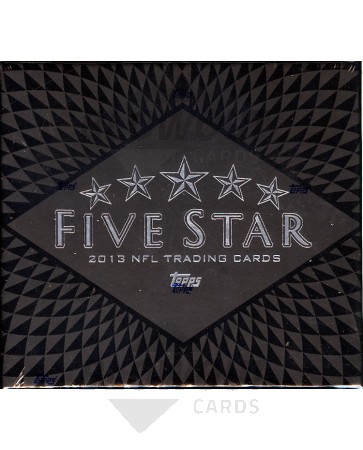 2013 Topps Five Star Football Hobby Box