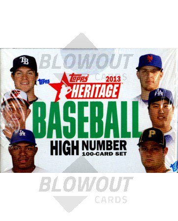 2013 Topps Heritage High Number Baseball Complete Set