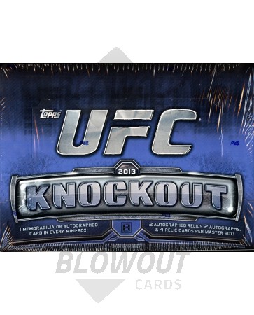 2013 Topps UFC Knockout Hobby Box
