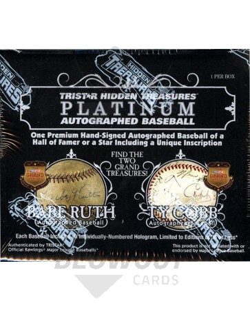 2013 Tristar Autographed Baseball Platinum Edition Box