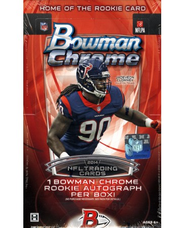 2014 Bowman Chrome Football Hobby Box