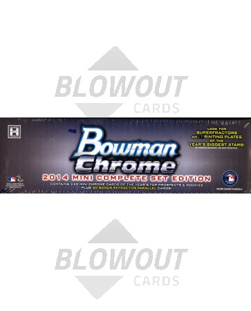 2014 Bowman Chrome Baseball Mini Factory Set