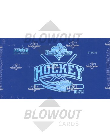 2014 Benchwarmer Hockey Trading Cards Preview Box