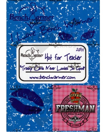 2015 Benchwarmer Hot For Teacher Update Trading Cards 6 Box Case