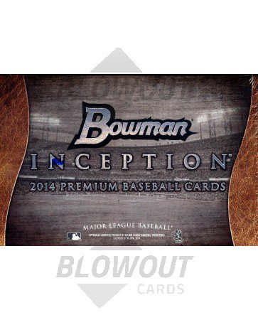 2014 Bowman Inception Baseball Hobby Box