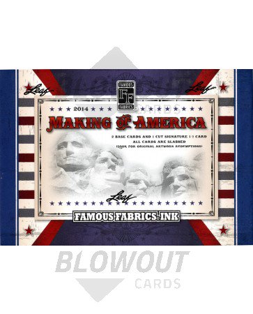 2014 Famous Fabrics Ink - Making Of America Box