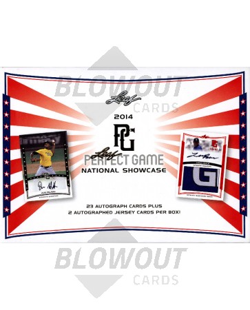 2014 Leaf Perfect Game Showcase Baseball Box