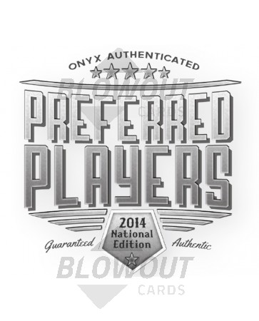 2014 Onyx Authenticated Pref Players Natl Ed Baseball 3 Box Case