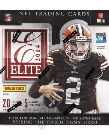 2014 Panini Elite Football Hobby 12 Box Case