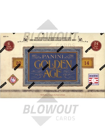 2014 Panini Golden Age Baseball Hobby 20 Box Case
