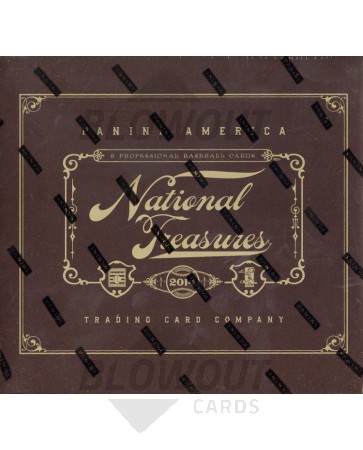2014 Panini National Treasures Baseball Hobby Box