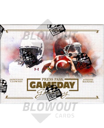 2014 Press Pass Gameday Gallery Football Hobby 20 Box Case