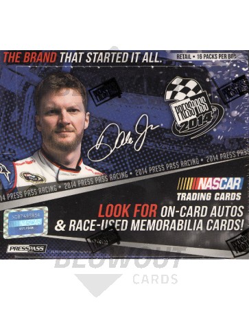 2014 Press Pass Nascar Racing Retail Box