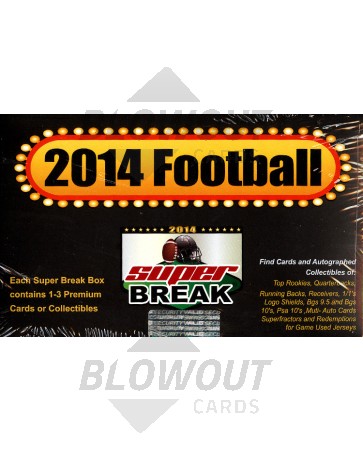 2014 Super Break Football - 5 Box Case