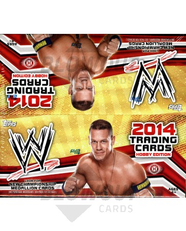 2014 Topps WWE Wrestling Hobby Box
