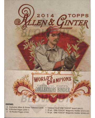 2014 Topps Allen & Ginter Baseball Binder