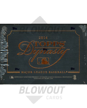 2014 Topps Dynasty Baseball Hobby Box