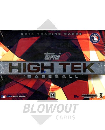2014 Topps High Tek Baseball Hobby Box