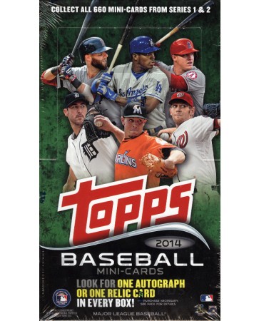 2014 Topps Mini Baseball Box
