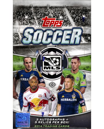 2014 Topps MLS Soccer 12 Box Case