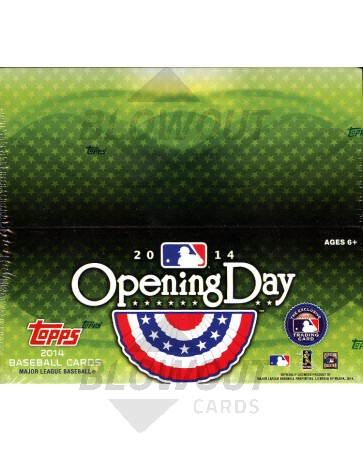 2014 Topps Opening Day Baseball Hobby Box
