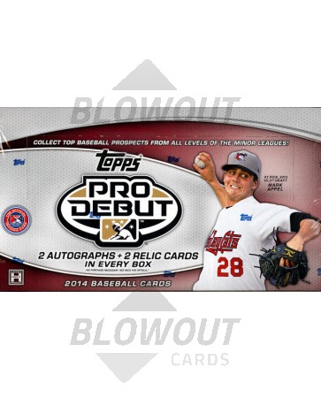 2014 Topps Pro Debut Baseball Hobby Box